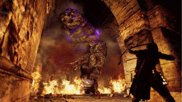 Ein Golem in der Welt von Dragon's Dogma