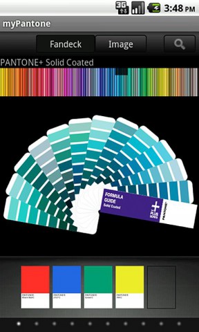 Mypantone 2.0 auf Android (Bild: Pantone)