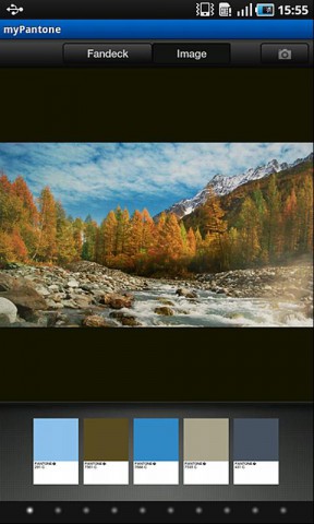 Mypantone 2.0 auf Android (Bild: Pantone)