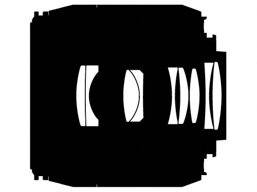 Schematischer Aufbau Nikon AF-S DX Micro-Nikkor 40 mm 1:2,8G (Bild: Nikon)