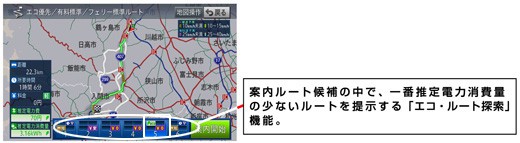 AVIC-ZH09-MEV mit Rollempfehlungen zur Energierückgewinnung (Bild: Pioneer)