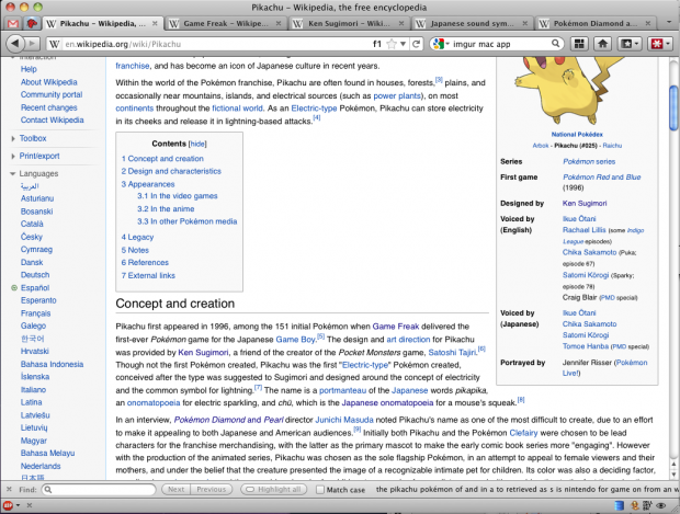 Tab Focus: Klick auf das Tab-Focus-Icon...