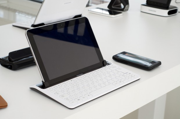 Galaxy Tab 8.9 mit Dock