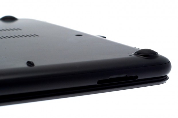 ... wären da nicht die 4 mm hohen Gummifüße.