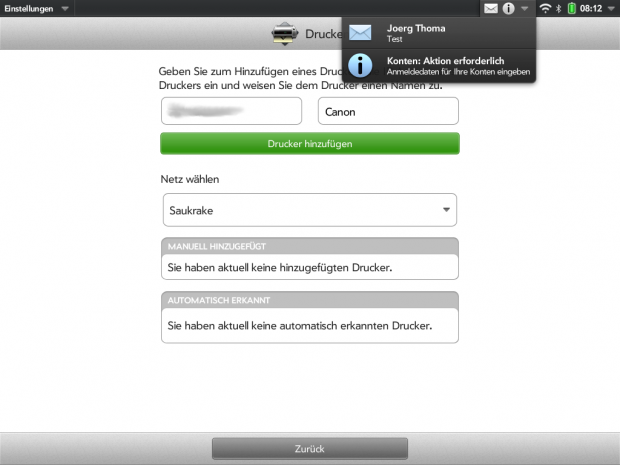 Drucker anderer Hersteller bleiben aber außen vor.