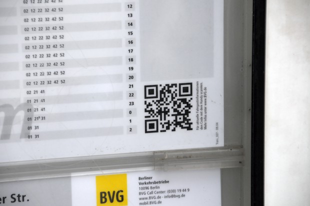 Unscheinbar in der Ecke können sie als Startpunkt abfotografiert werden.