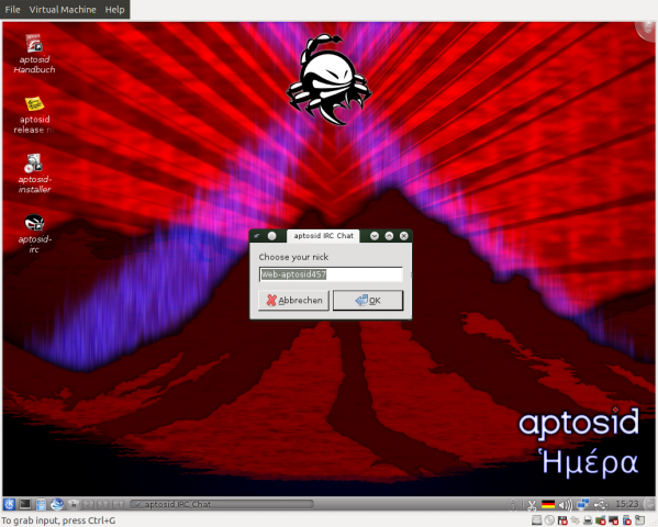 Hilfe gibt es auch über IRC.