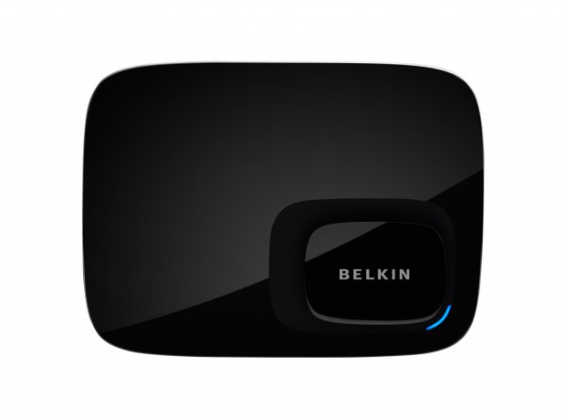 Belkin Screencast AV - die Empfangseinheit von oben (Bild: Hersteller)