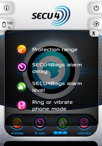 Secu4bags - Erklärung der iPhone-App-Icons (Bild: Secu4)