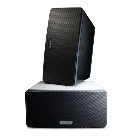 Sonos Play:3 - schwarzes und weißes Modell (Bild: Hersteller)