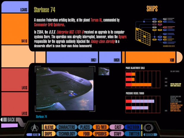 Star Trek PADD - Star-Trek-Datenbank für das iPad (Bild: Golem.de)