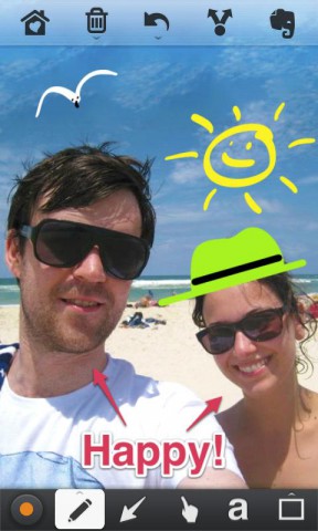 Skitch für Android (Bild: Skitch)