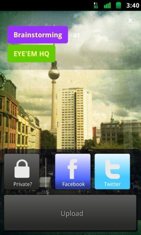 Eyeem für Android - Fotosharing und Kategorisierung (Bild: Eyeem)
