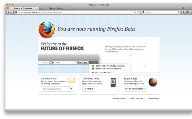 Firefox 6 ist offiziell noch nicht erschienen.