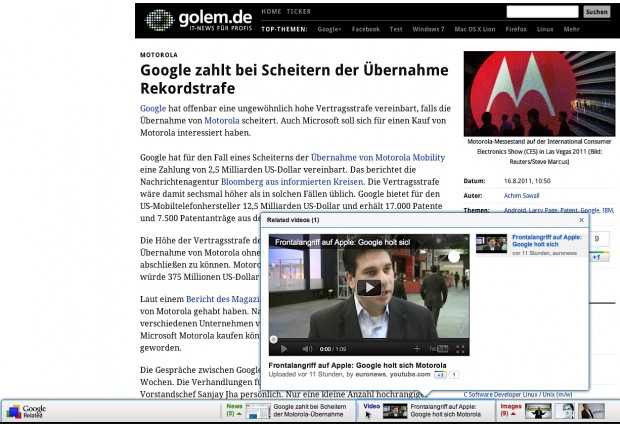 Google Related (Bild: Golem.de)