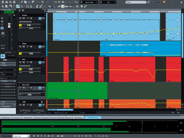 Magix Samplitude Music Studio MX (Bild: Magix)