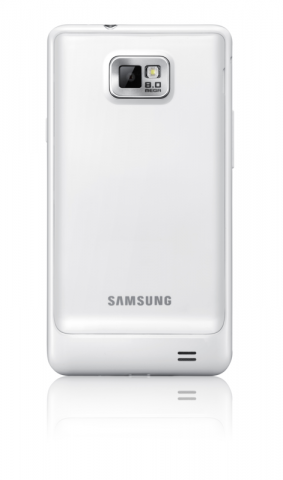 Samsungs Galaxy S2 in Weiß