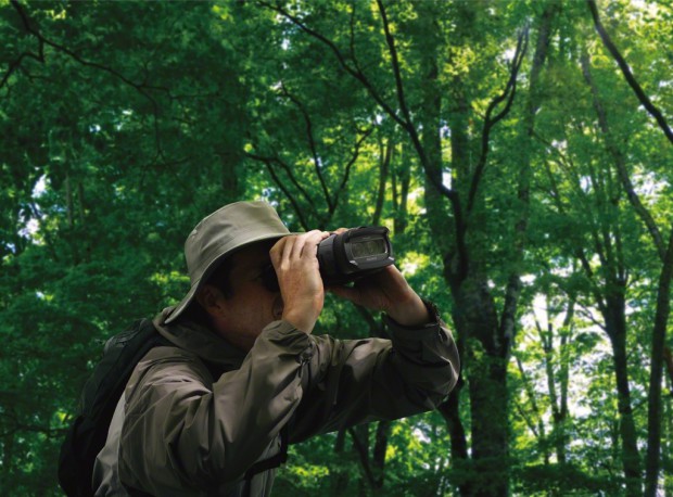 Das militärische Äußere des Sony DEV-3 ist durchaus beabsichtigt. (Bild: Sony)