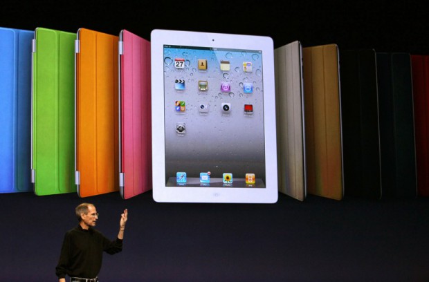 März 2011: Vorstellung des iPad 2 (Foto: Justin Sullivan/Getty Images)