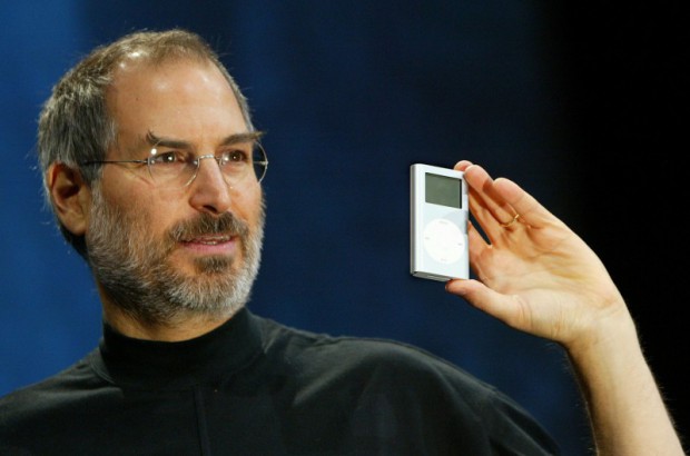 Der iPod mini auf der Macworld 2004 in San Francisco (Foto: Justin Sullivan/Getty Images)