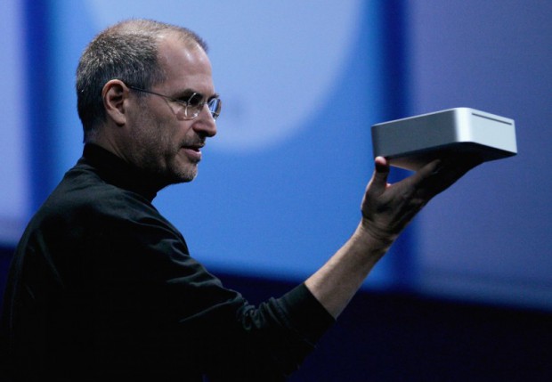 Vorstellung des Mac Mini im Jahre 2005 (Foto: Justin Sullivan/Getty Images)
