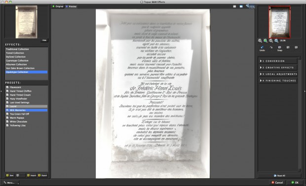 Topaz Labs B&W-Effects (Bild: Andreas Donath)