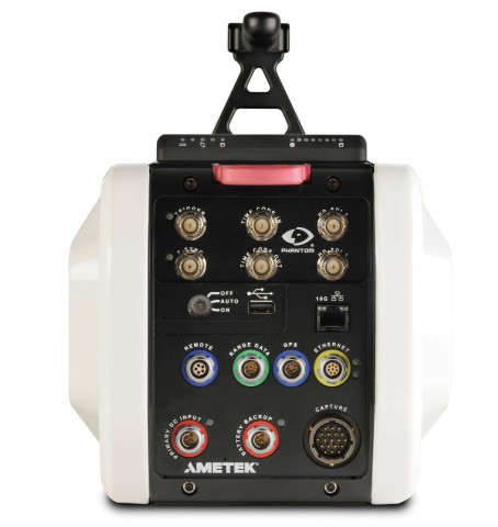 Anschlüsse der Vision Research Phantom v1610 (Bild: Vision Research)