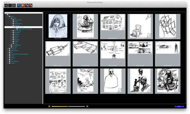 Software von Wacom Inkling (Bild: Wacom)