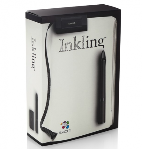 Verkaufsverpackung von Wacom Inkling (Bild: Wacom)