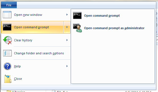 Das neue Dateimenü im Explorer von Windows 8