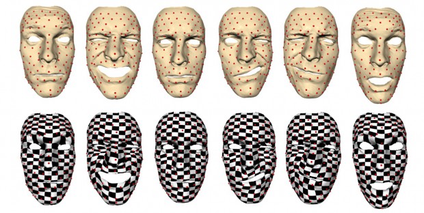 Neues System soll die Mimik menschlicher Gesichter nachbilden.