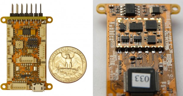 Die Bordelektronik stammt aus einem französischen Projekt und ist wie die Steuerungssoftware Open Source. (Foto: Quadshot)