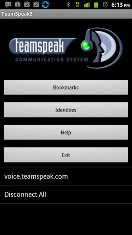 Teamspeak für Android 3.0.0-Beta (Bild: Teamspeak Inc.)