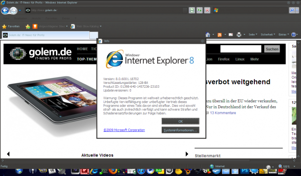 Der Internet Explorer