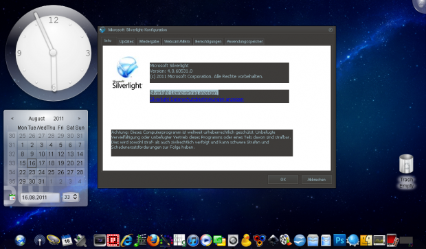Silverlight soll unter UniOS ebenfalls funktionieren.