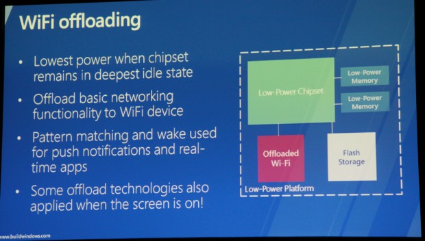 Microsoft erläutert Connected Standby auf der Build Windows.