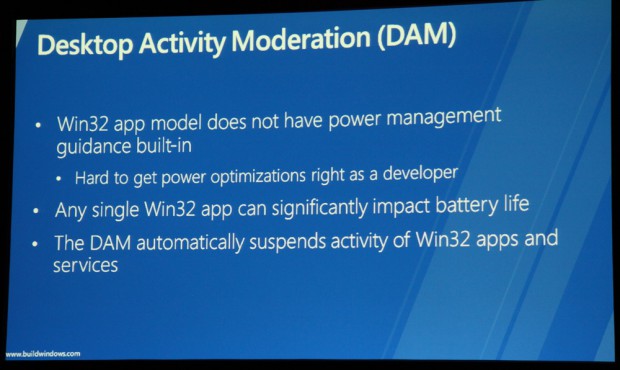 Microsoft erläutert Connected Standby auf der Build Windows.