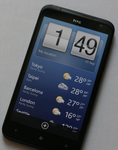 HTC Hub auf dem Titan (Quelle: Golem.de)