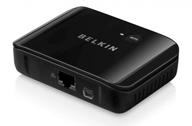 Smart TV Link 1 Port - bringt ein Ethernet-Gerät ins WLAN und muss nur über USB mit Strom versorgt werden (Bild: Belkin)