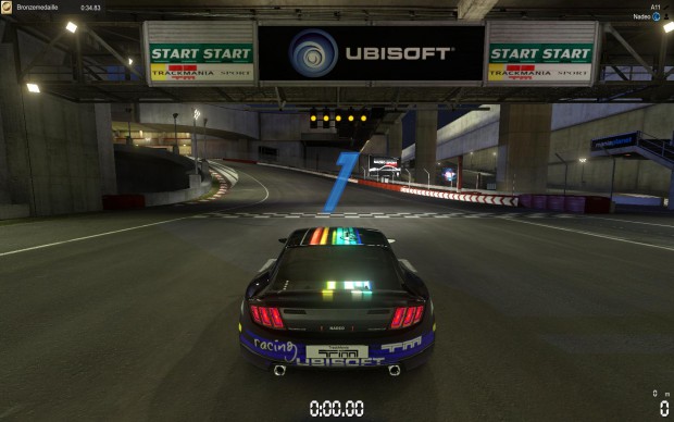 Auch in Tunneln ist der Spieler unterwegs.