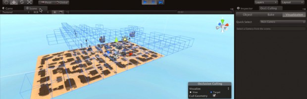 Umbra Occlusion Culling in Unity 3D sorgt dafür, dass nur gerendert wird, was notwendig ist.