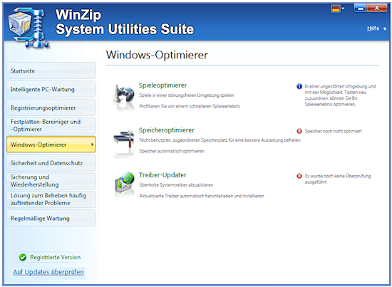 Winzip PC Tuner (Bild: Winzip)