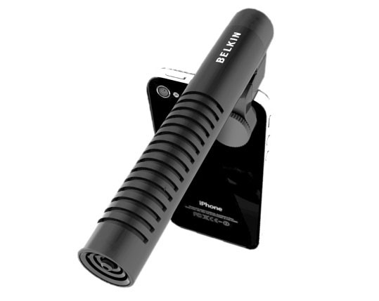 Belkin Liveshot Mic - Mikrofon für iPhone 4 und iPod touch (Bild: Hersteller)