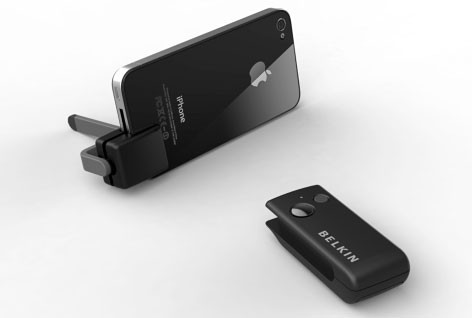 Belkin Liveshot Remote - Fernauslöser für die iPhone-4-Kamera (Bild: Hersteller)