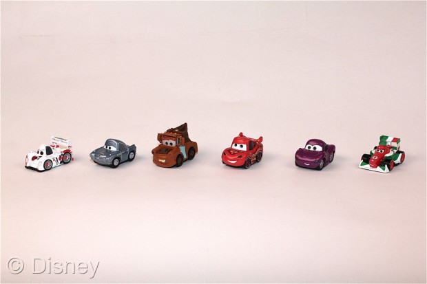 Disneys Cars 2 Appmates - die sechs angekündigten Spielzeugautos  (Bild: Disney)