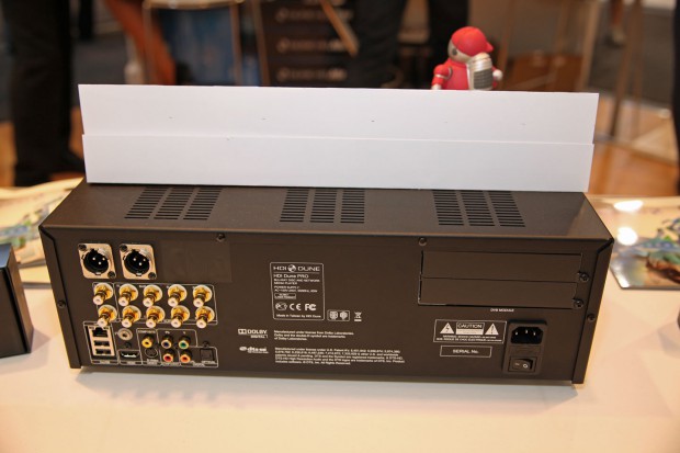 Dune HD Pro - Rückseite des Vorseriengeräts (Bild: Golem.de)