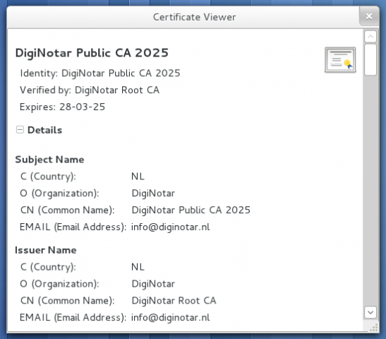Die Zertifikatsverwaltung