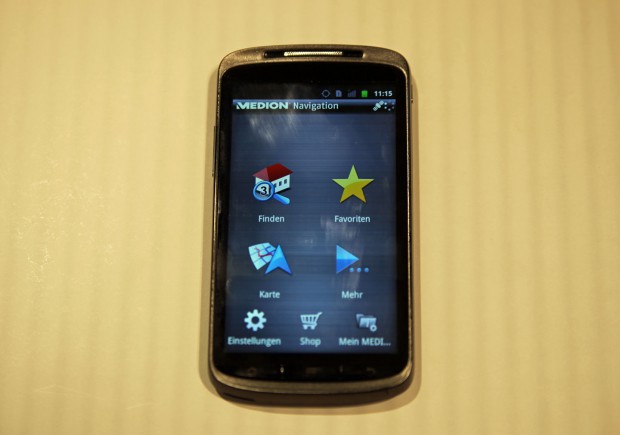 Medion Smartphone - Vorserienmodell auf der Ifa 2011 (Bild: Golem.de)