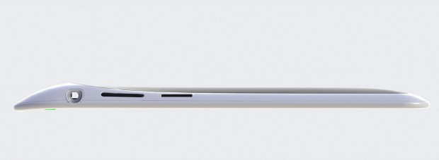 Vorbild Luftfahrt - für die Verdickung stand eine Tragfläche Modell. (Foto: Pocketbook)