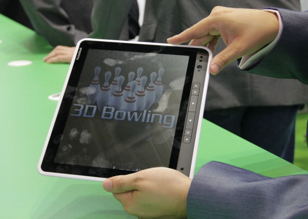 Das Tablet bei der Präsentation auf der Ifa (Foto: Werner Pluta/Golem.de)